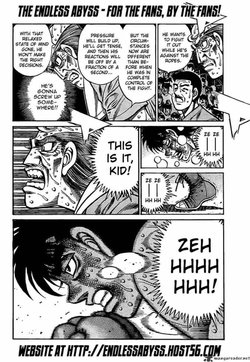 Hajime no Ippo: Fighting Spirit, Chapter 890 image 08